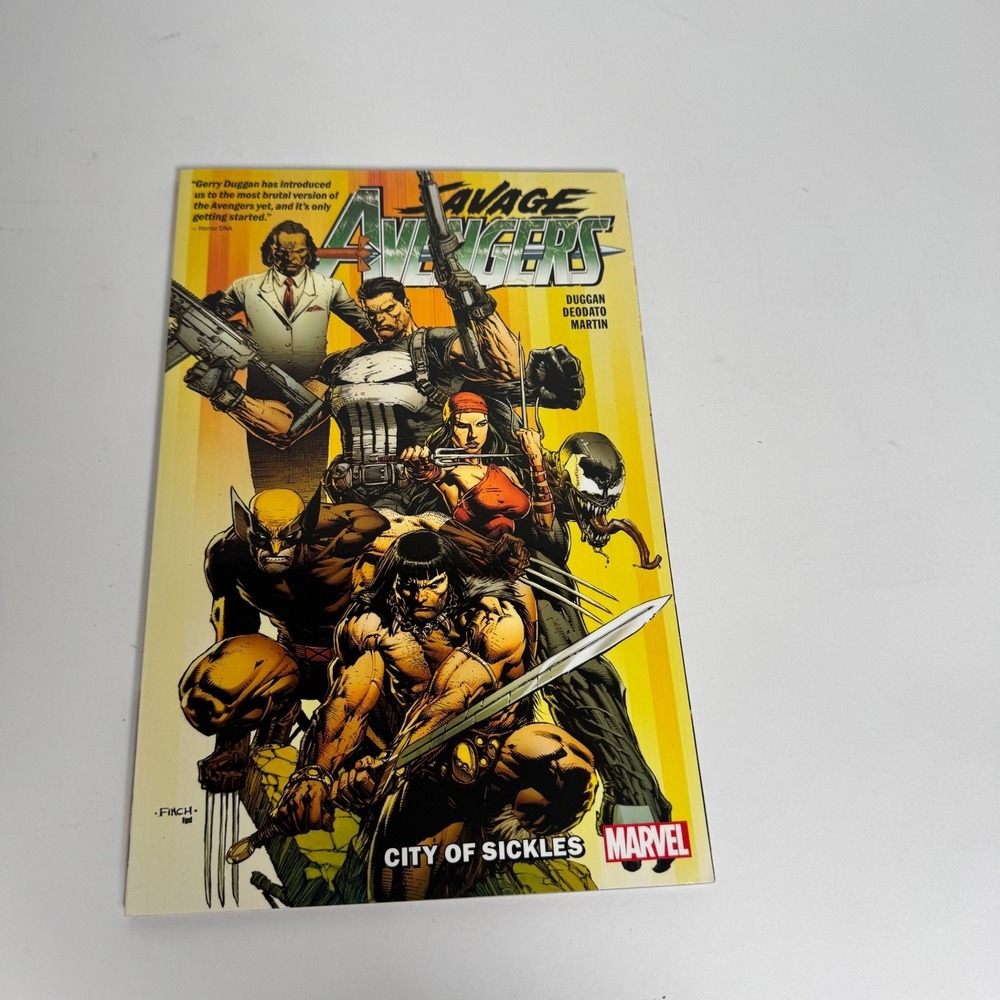 Marvel Savage Avengers City of Sickles Vol 1 Comic Book Gerry Duggan First Print